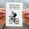 Father's day card for a cyclist Dad