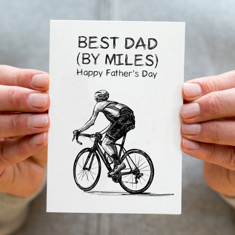 Cycling Father's Day Card