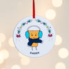 'Favourite Drink' Personalised Christmas Tree Decoration