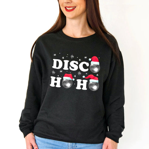 'Disco-HoHo' Unisex Christmas Jumper