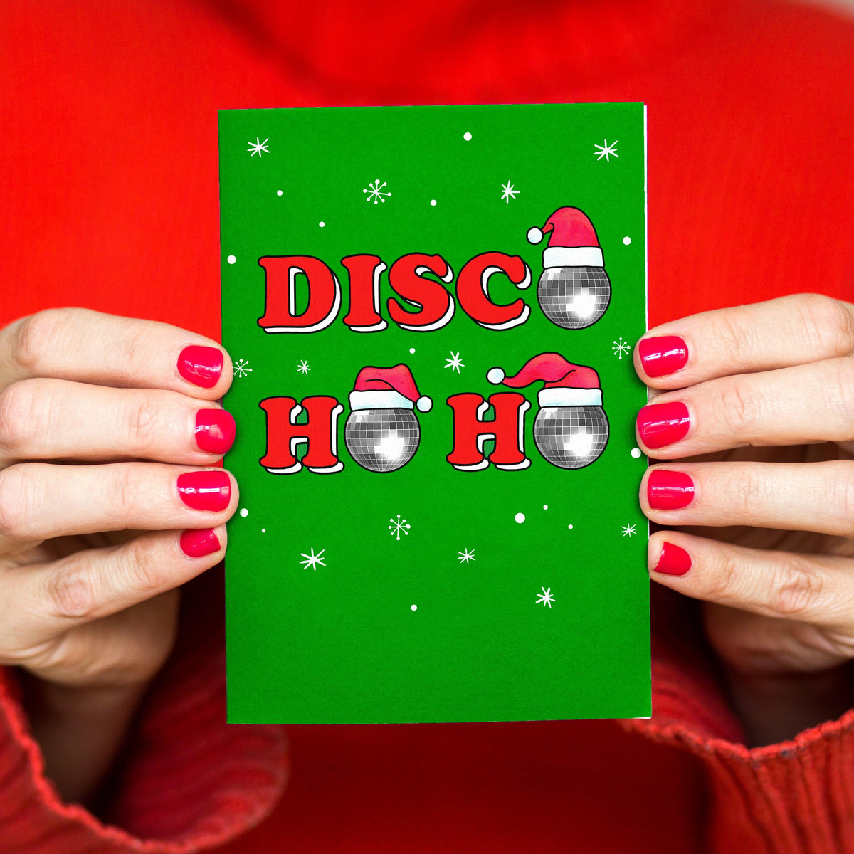 Funny Disco Christmas Card - Of Life & Lemons®