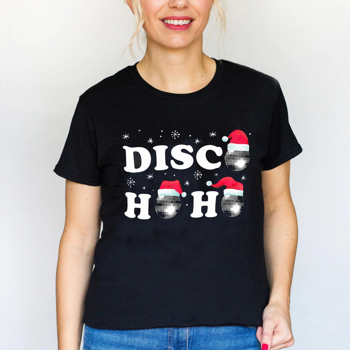 'Disco - HOHO' Ladies Christmas T-Shirt - Of Life & Lemons®