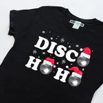 'Disco-HOHO' Ladies Christmas T-Shirt