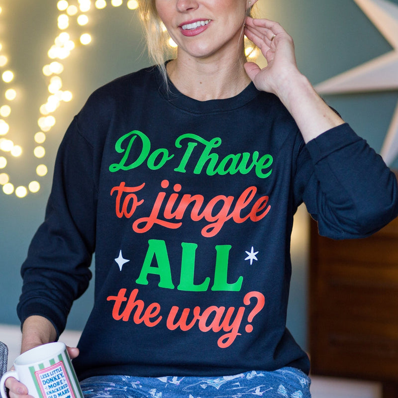 Funny Slogan Christmas Jumper - Of Life & Lemons®