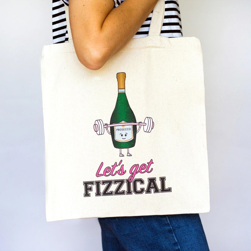 'Let's Get Fizzical' Prosecco Gym Bag