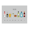 Personalised Friends as Drinks Print - Of Life & Lemons®