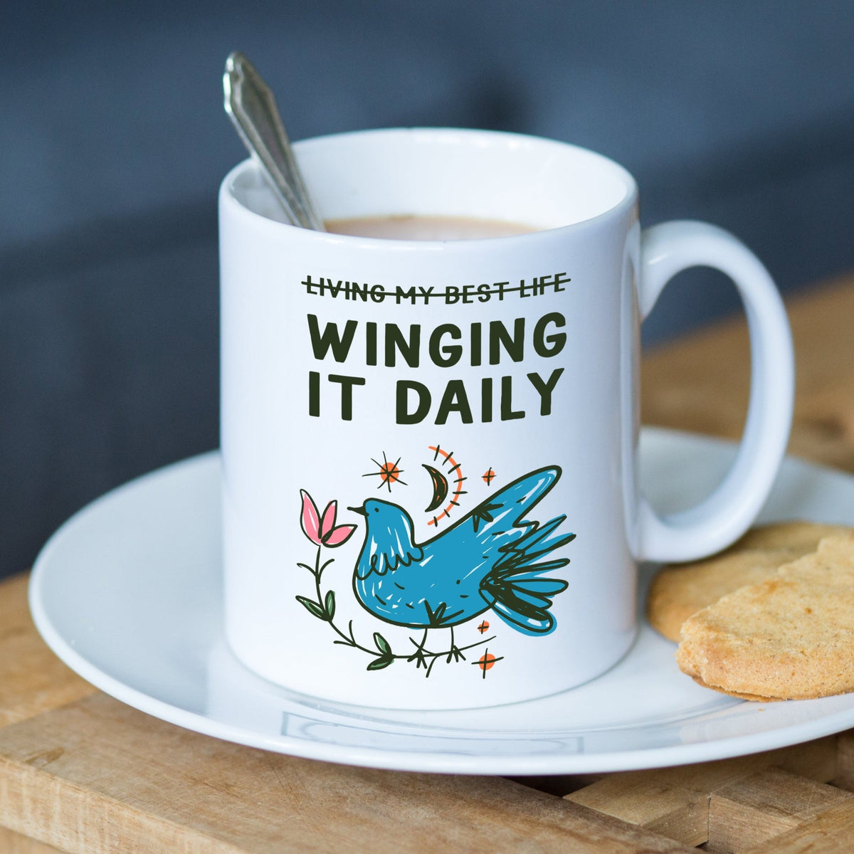 'Winging It Daily' Funny Mug - Of Life & Lemons®