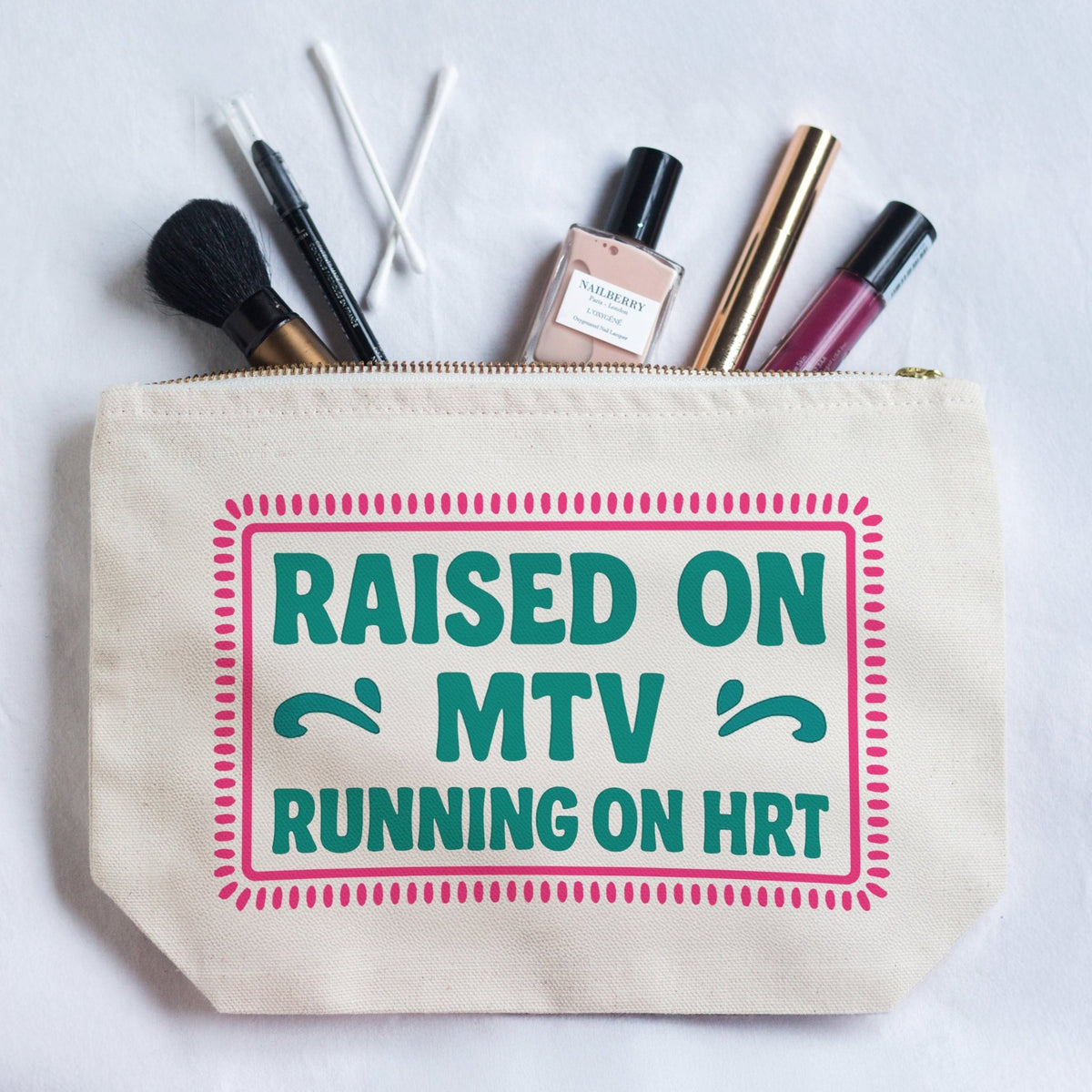 Funny HRT Cosmetic Bag - Of Life & Lemons®