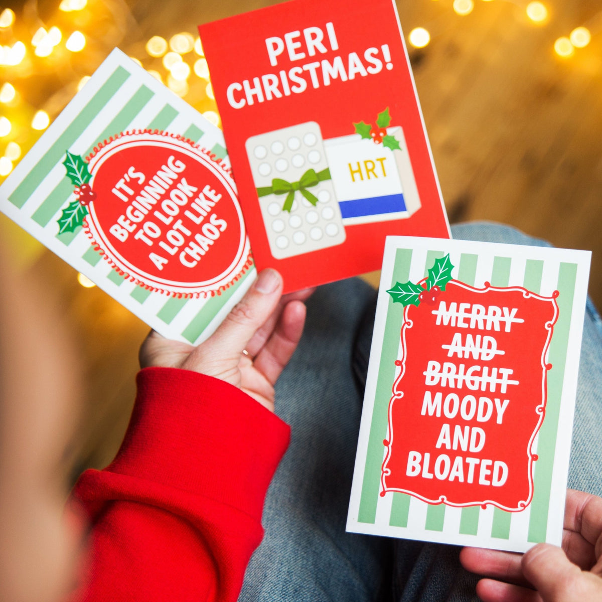 Funny Christmas Card Pack For Women - Of Life & Lemons®