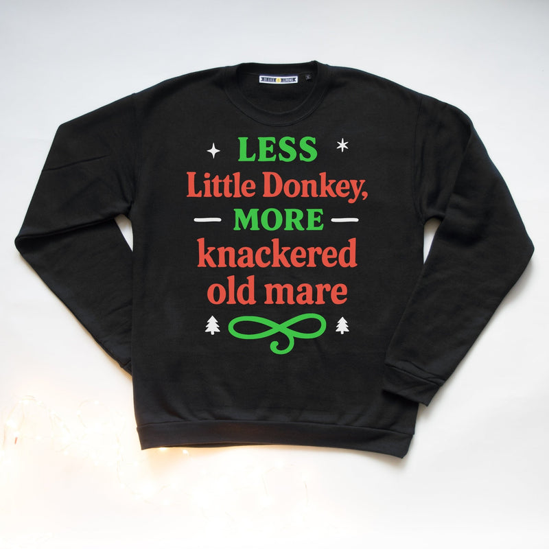 'Less Little Donkey' Christmas Jumper for Women - Of Life & Lemons®