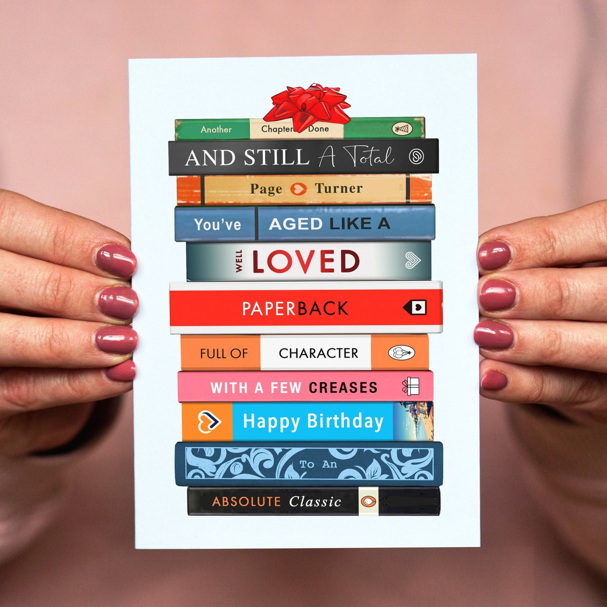 Funny Books Birthday Card - Of Life & Lemons®