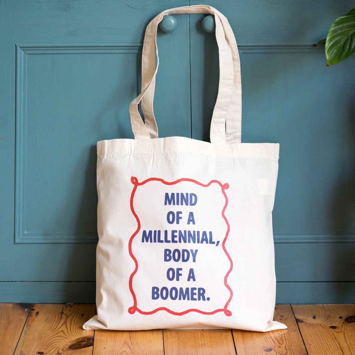 'Mind Of A Millennial, Body Of A Boomer' Tote Bag - Of Life & Lemons®