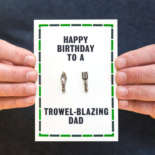 Funny Gardening Birthday Card and Cufflinks For Dad - Of Life & Lemons®