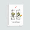 'A Good Ginfluence' Gin Mother's Day Card - Of Life & Lemons®