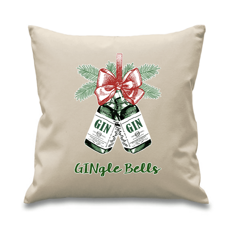 'Gingle Bells' Christmas Cushion