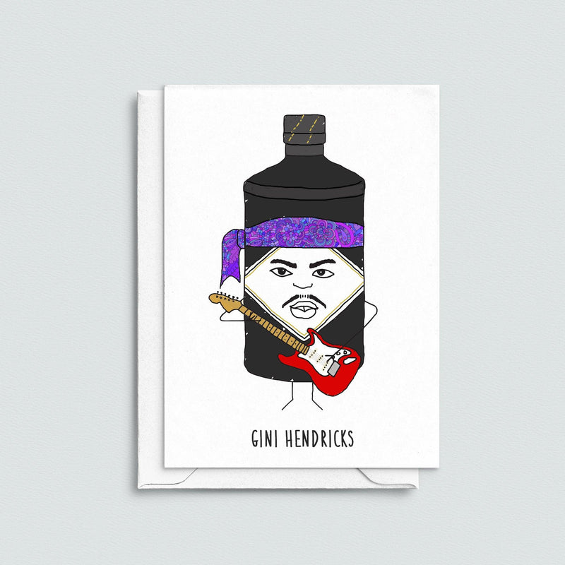 'Gini Hendricks' Gin Card