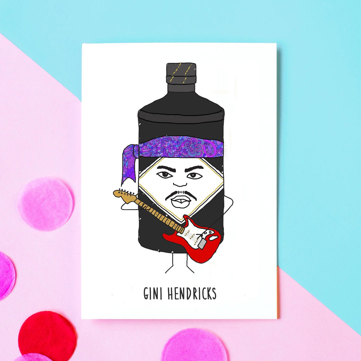 'Gini Hendricks' Gin Card - Of Life & Lemons®