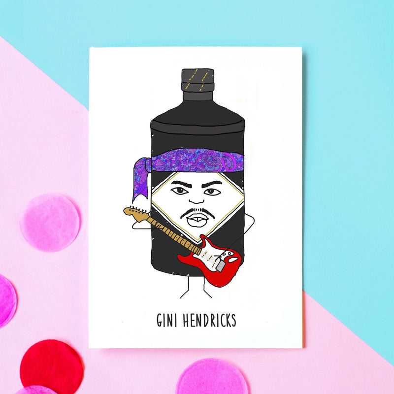 'Gini Hendricks' Gin Card