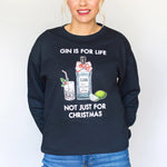 'Gin Is For Life' Christmas Jumper - Of Life & Lemons®