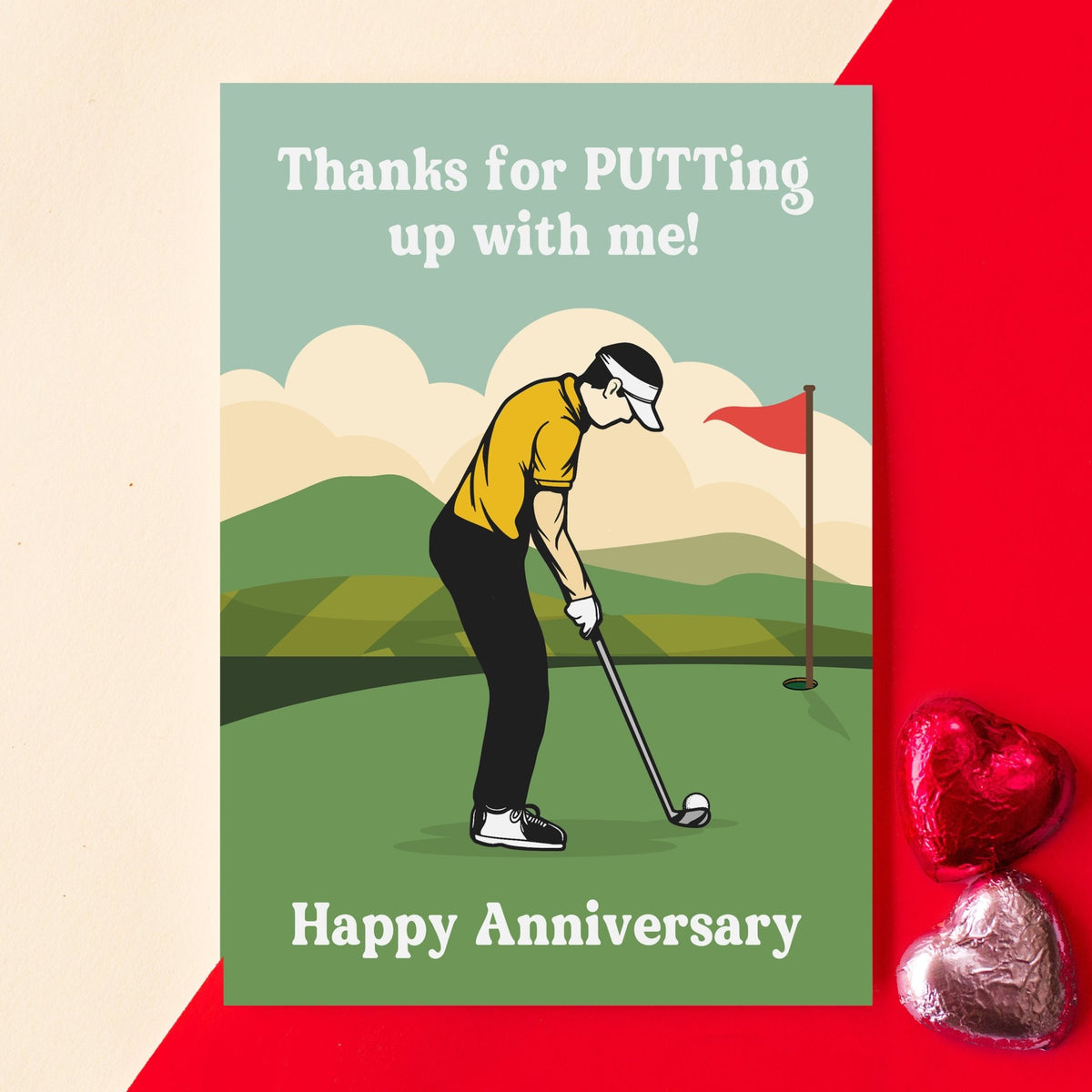 Funny Golf Anniversary Card - Of Life & Lemons®