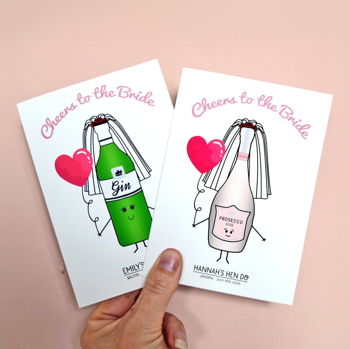 Personalised Hen Do Card - Of Life & Lemons®