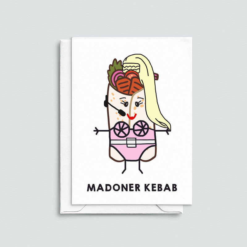'Madoner Kebab' Funny Card