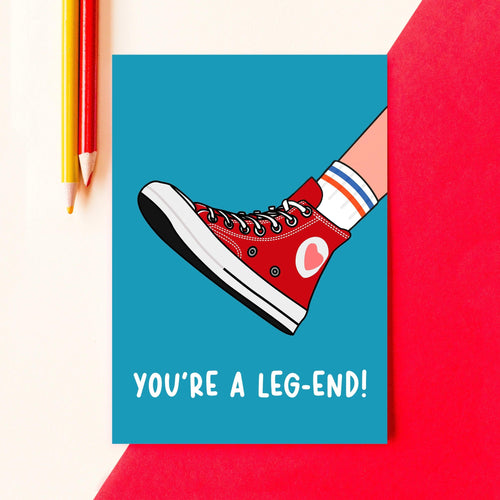 'You're A Legend' Funny Thank You Card - Of Life & Lemons®