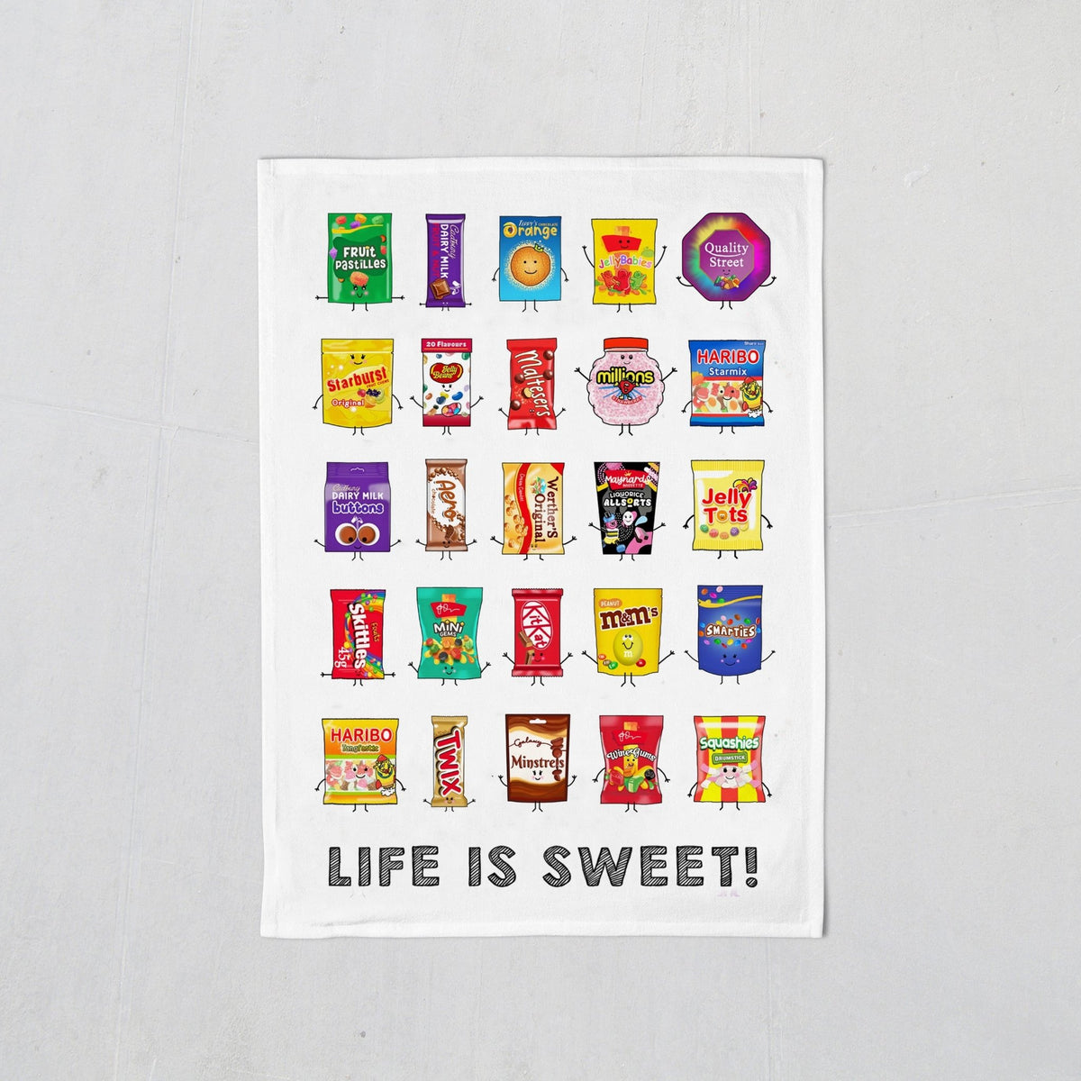 'Life Is Sweet' Tea Towel - Of Life & Lemons®