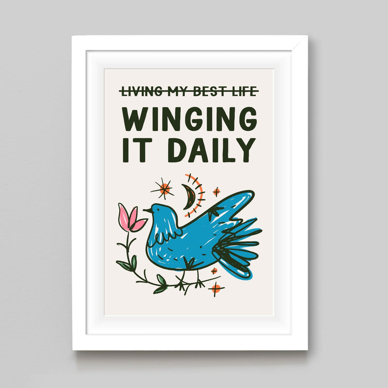 'Living My Best Life' Parody Print - Of Life & Lemons®