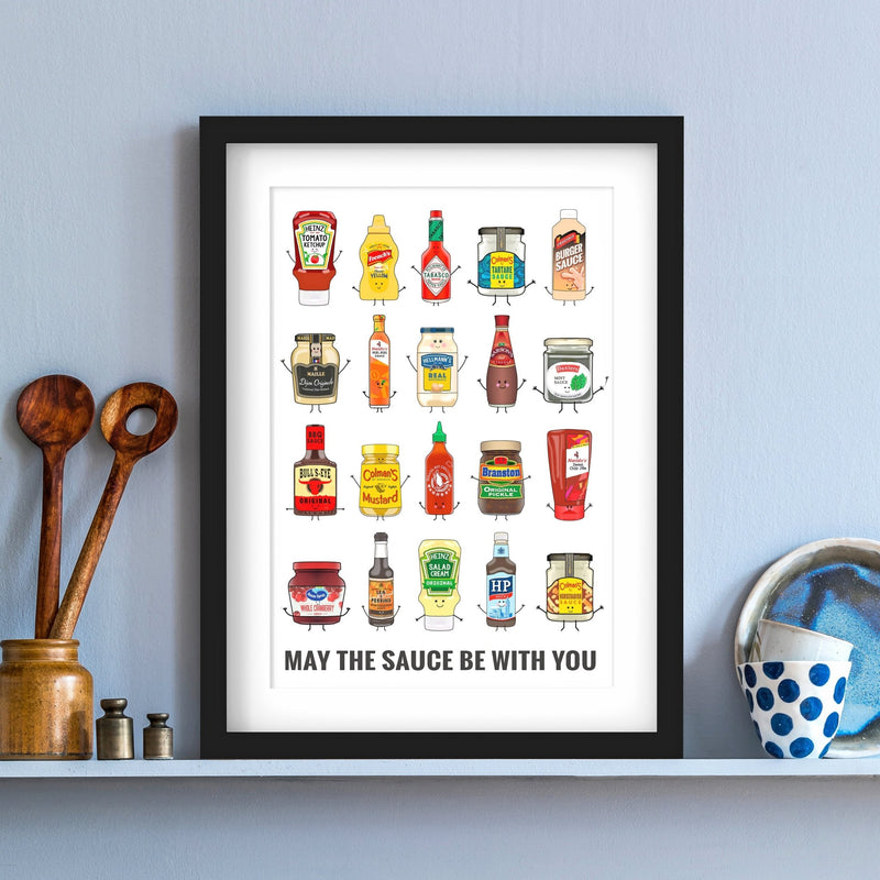 'May The Sauce Be With You' Poster - Of Life & Lemons®