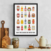 Sauces and Condiments Print
