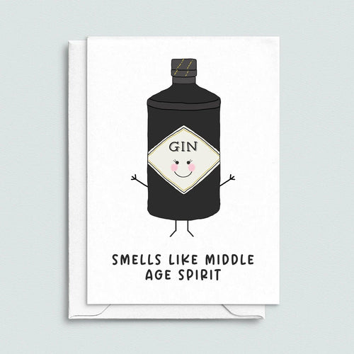 Funny Middle Age Birthday Card - Of Life & Lemons®