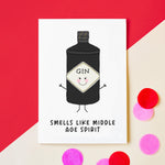 Funny Middle Age Birthday Card