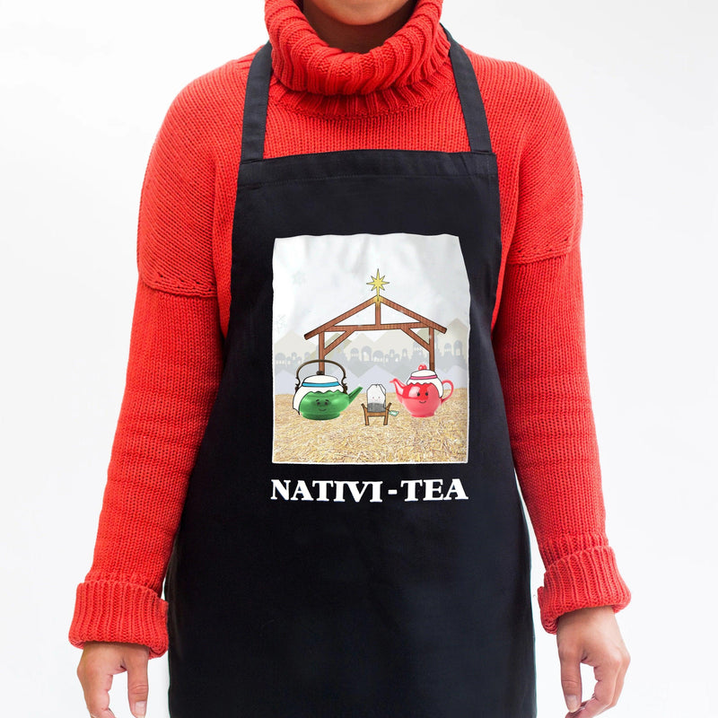 'NatviTEA' Funny Christmas Apron - Of Life & Lemons®