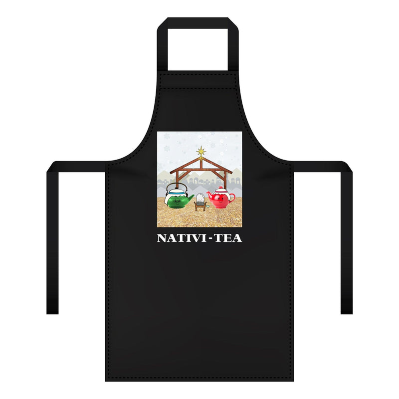'NatviTEA' Funny Christmas Apron