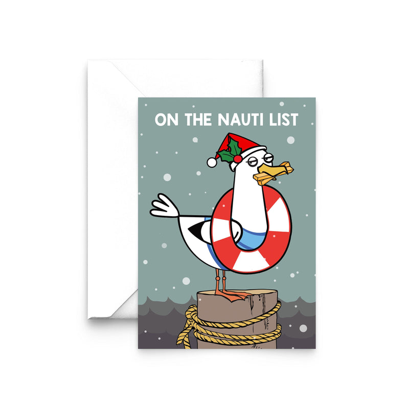nautical themed christmas card