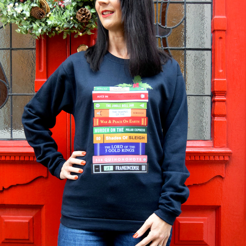 Literary christmas jumper 2025