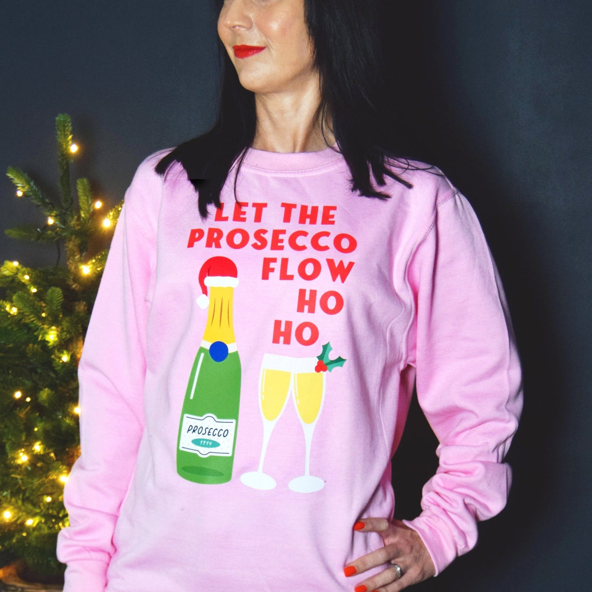 Funny Prosecco Christmas Jumper - Of Life & Lemons®