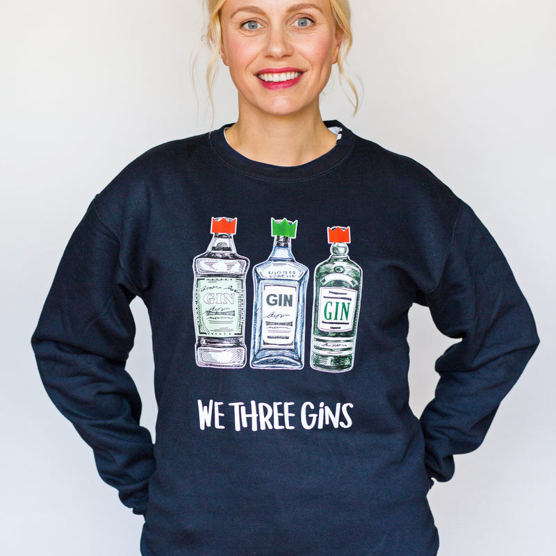 Gin themed christmas jumpers shop