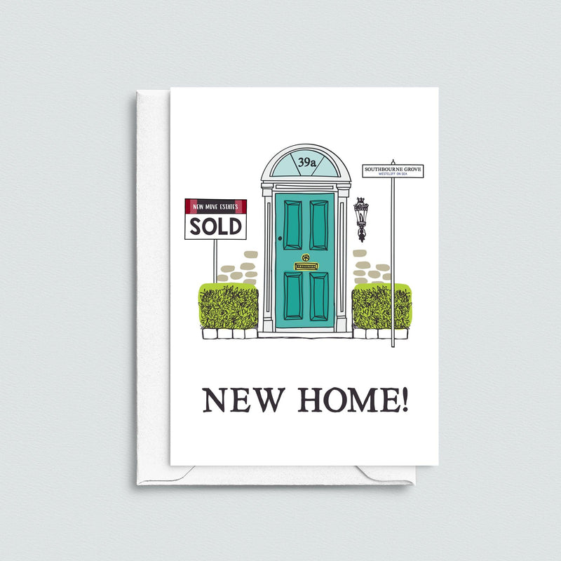 Personalised New Home Card