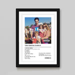No.1 Songs Personalised Family Print