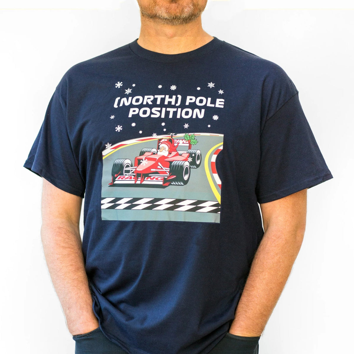 Funny Formula 1 Men's Christmas T-Shirt - Of Life & Lemons®