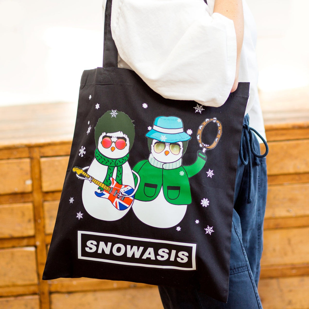 Funny Oasis Christmas Tote Bag - Of Life & Lemons®
