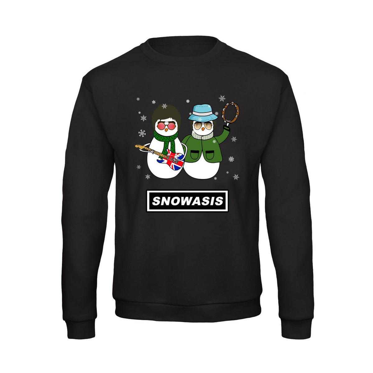 Snowasis Christmas Jumper Liam Noel Gallagher Snowmen Design