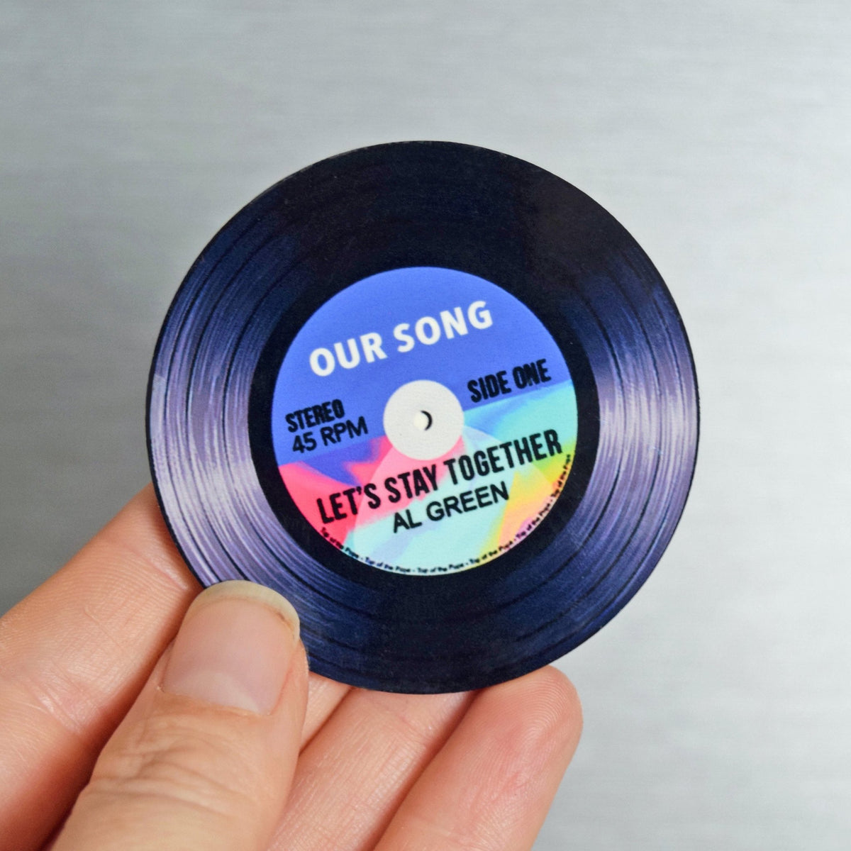 'Our Song' Personalised Fridge Magnet - Of Life & Lemons®