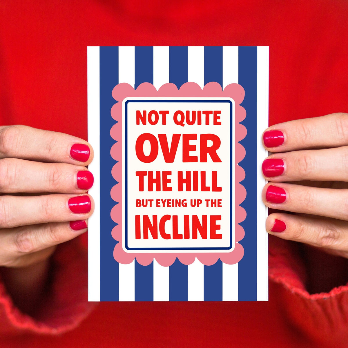 Funny 'Over the Hill' Birthday Card - Of Life & Lemons®