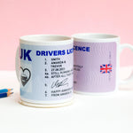 Personalised Driving Licence Mug - Of Life & Lemons®