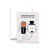 'Power Couple' Funny Wedding Card