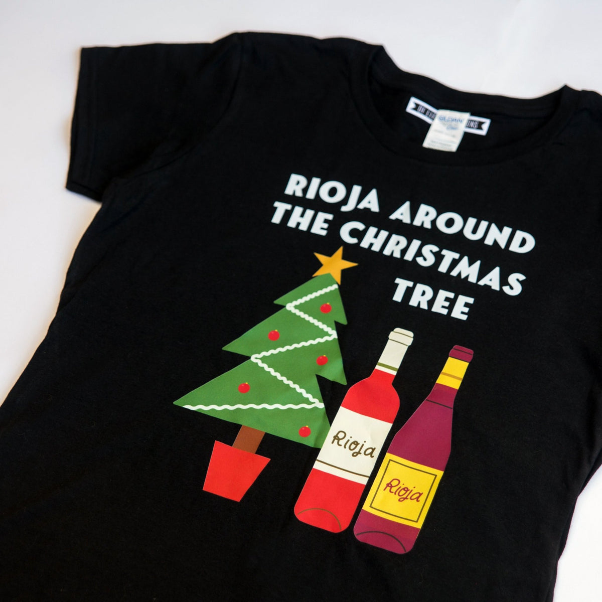 Ladies Wine Christmas T-Shirt - Of Life & Lemons®
