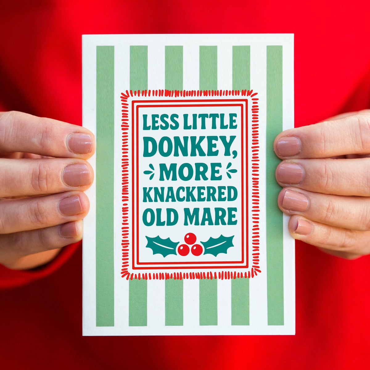 Funny Christmas Card Pack For Women - Of Life & Lemons®